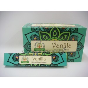 Incenso Namaste India Vanilla (baunilha)15gr (12x15gr)